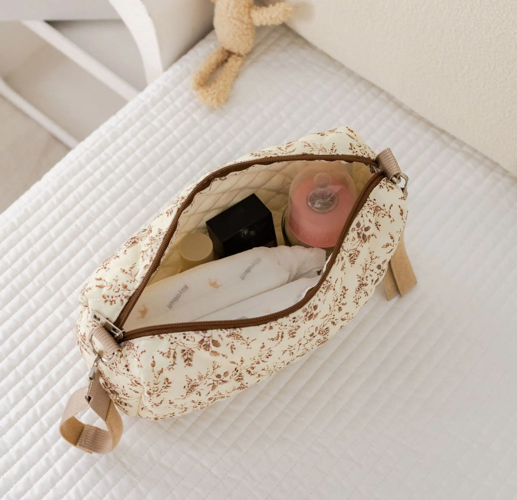 1x Tragbare Baby-Wickeltasche Reisetasche Mama- & Babyartikel Organizer Kinderwagentasche Kosmetik- & Kulturtasche