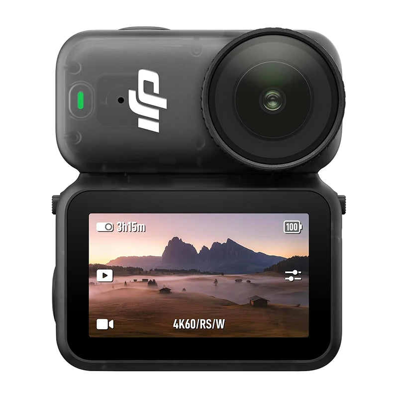 DJI OSMO NANO Leichte Sport-Action-Videokameras 1/1,3″-Sensor 143° Weitwinkel Tragbare Kamera für Radfahren, Laufen, Vlogging
