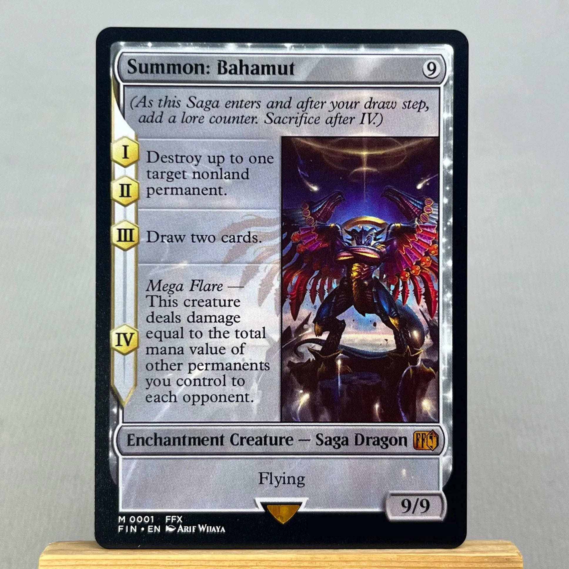 FIN PSS5 FCA HOLO14-001 Tcg proxy magical cards Sephiroth, legendärer SOLDAT Vivi Ornitier Cloud, Söldner aus Midgar Versammlung