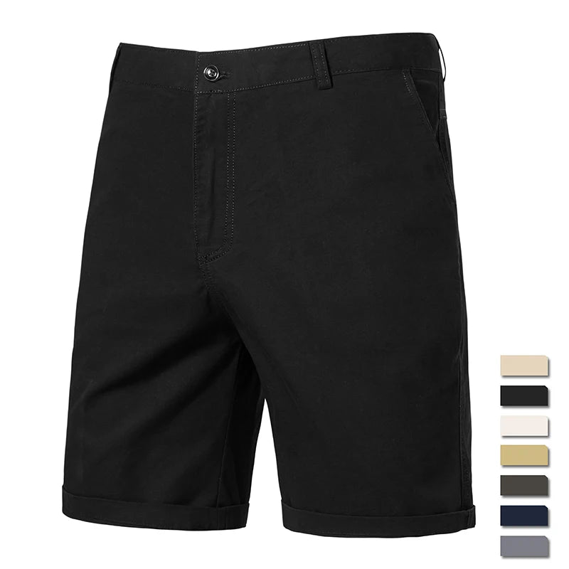 Herren Golfshorts Freizeithose Leichte schnelltrocknende lässige Arbeitsshorts Flat Front Wandershorts mit 4 Taschen Zweitbild