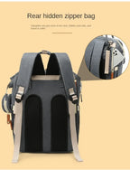 USB Mummy-Bag Windeltasche Babypflege Große Kapazität Mama Rucksack Mummy Mutterschaft Nasstaschen Wasserdichte Baby Schwanger Wickelrucksack