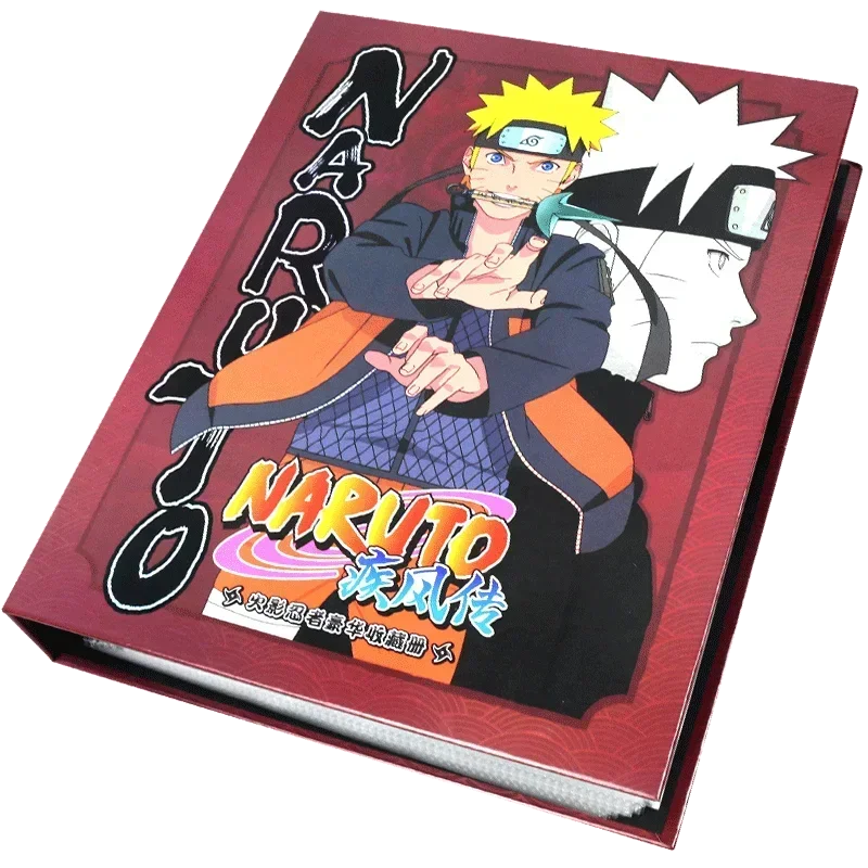 KAYOU Original Naruto-Kartenbox Anime-Figurenkarten-Boosterpack Sasuke-Sammelkarten-Spielzeug Weihnachtsgeburtstagsgeschenk für Kinder