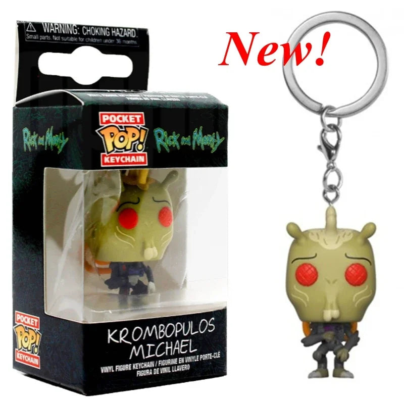 Neue FUNKO Schlüsselanhänger Disney Dämonin Prinzessin Bella Arielle Alice Anna Elsa Bell Jack Sally Stitch Actionfigur Spielzeug Ornamente