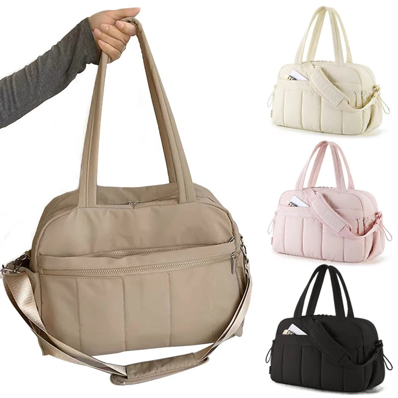 Baby-Wickeltasche Reisetasche Sporttasche Damen mit wasserdichter Handgepäck Flughafen Kabinentasche Mama Kinderwagen Wickeltaschen
