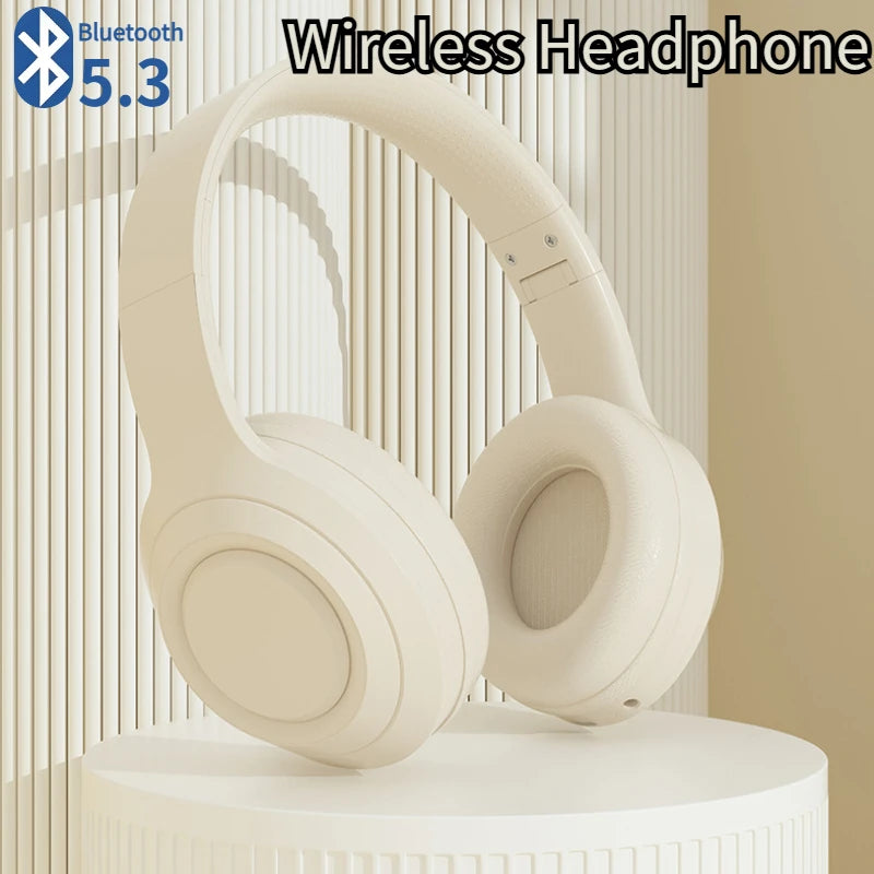Over-Ear HIFI Stereo Headsets Kabellose Bluetooth Kopfhörer Sport Gaming Kopfhörer mit HD Mikrofon Unterstützung TF/AUX Rauschunterdrückung