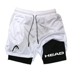 Anime Berserk Herren-Laufshorts Fitnessstudio Training 2-in-1 Sport Schnelltrocknend Workout Jogging Doppelschicht Sommer