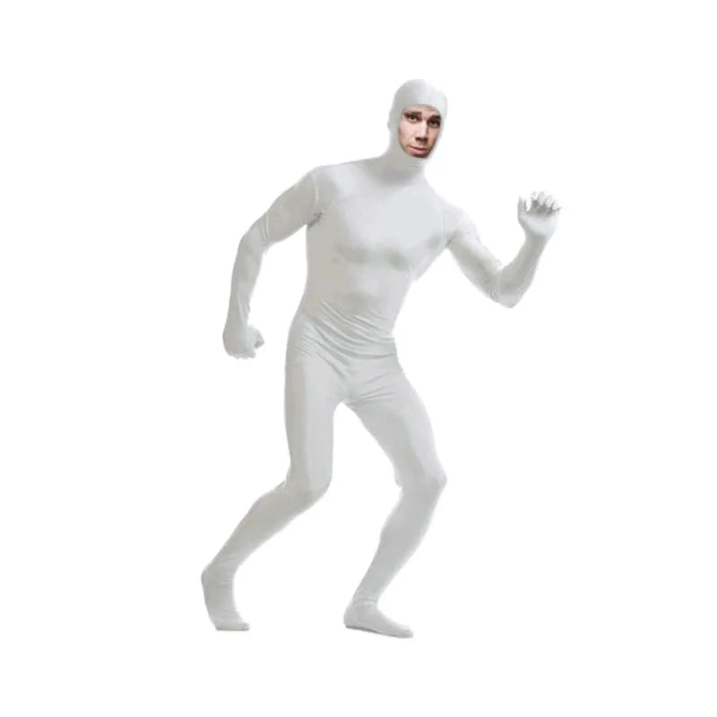 Neuer Kinder- und Erwachsenen-Zentai-Ganzkörperanzug, zweite Haut, eng anliegend, Spandex-Nylon-Bodysuit, Neuheit, Herren, Damen, Tanz-Jumpsuit, Cosplay-Kostüme