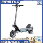 JOYOR E6-S Erwachsenen-Elektroroller 3200W Motor 60V31.5AH Akku Offroad-EScooter NFC-Entsperrung Hydraulische Bremse Klappbarer E-Scooter