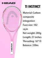 HEAD Carbon Composite Integration Tennisschläger für Anfänger Damen Herren Studenten Einzel-Trainingsschläger