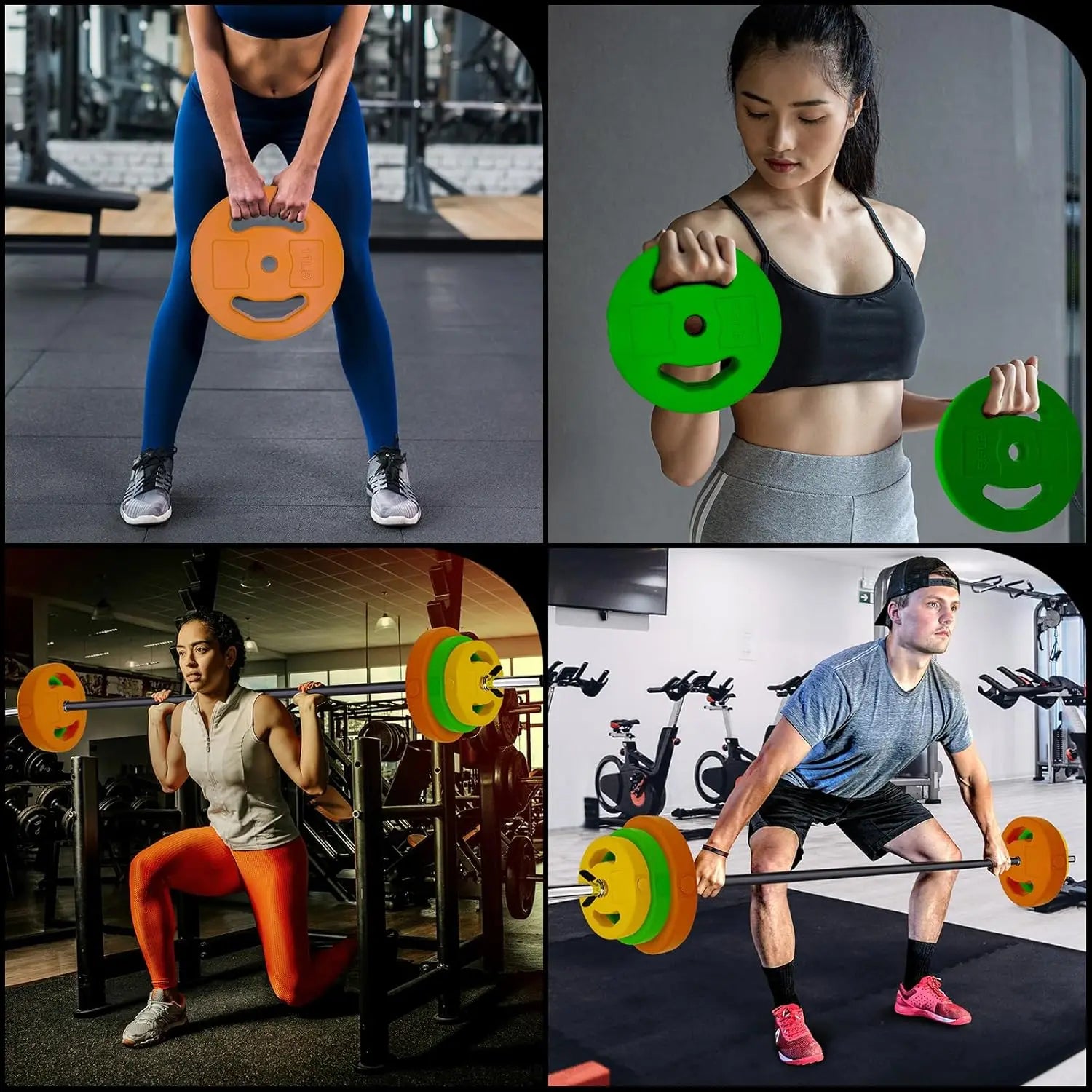 Adjustable Barbell Weight Set, 40lb /20kg Adjustable Free Weights for Home and Gym Workout Strength Training