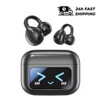Touchscreen-Bluetooth-Kopfhörer 144 Sprachen Echtzeit-Übersetzung Kopfhörer Drahtlose Open-Ear-Clips Sport-Gaming-Kopfhörer