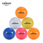 Kaiersn Bunte Parkgolfbälle - 6cm/2.36in Langlebige Übungsbälle für Outdoor-Training, Kinder & Erwachsene (Mehrfarbige Optionen)