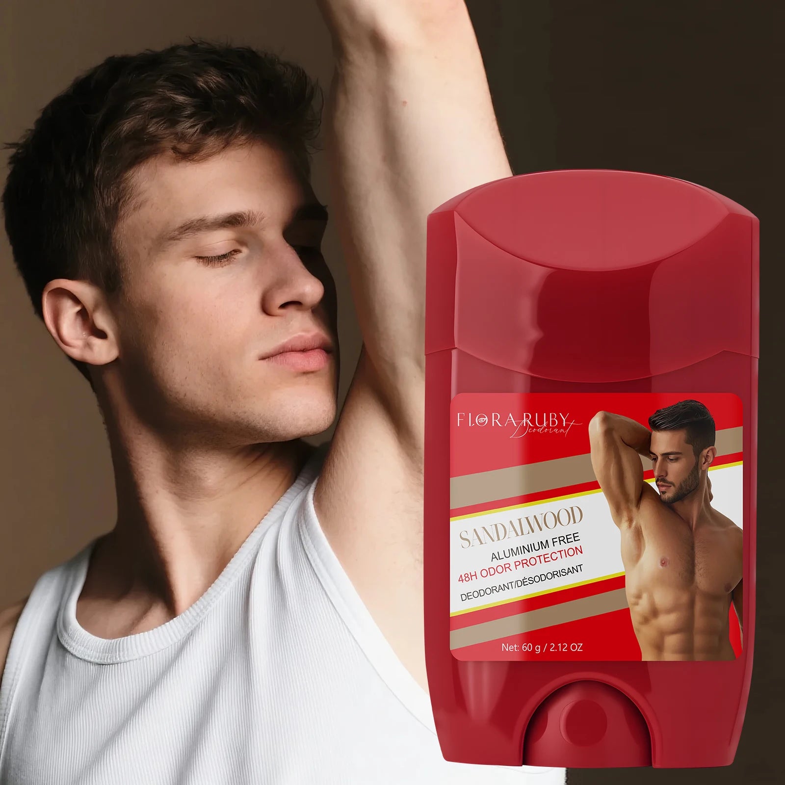 Old Spice Sandalwood Deodorant Männer, Körpergeruch entfernen Creme, Aluminiumfrei, Hohe Ausdauer, Schweiß- und Geruchsschutz, Tragbar