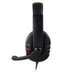 Kopfhörer 3,5mm Kabelgebundenes Gaming Headset Ohrhörer Musik für PS4 Playstation 4 Spiel PC Chat Computer mit Mikrofon