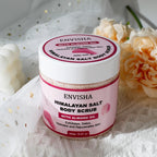 ENVISHA Schönheit Gesundheit Rose Körpermassage Badesalz Peeling Feuchtigkeitsspendend Nährend Hauterweichend Aufhellend Hautpflege Porenverkleinernd