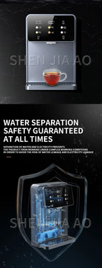 Wandmontierter Instant-Warmwasserspender UV-Sterilisation Quantitative Wasserausgabe 100℃ Wasserkocher Smart Dispenser für Zuhause