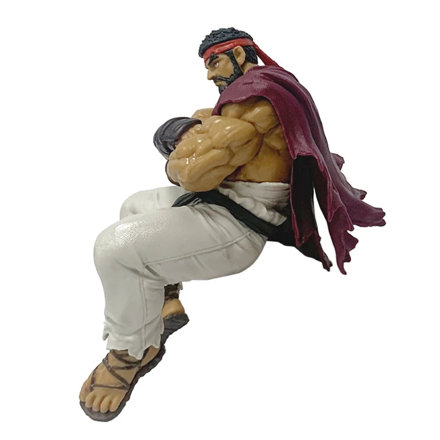 14cm Street Fighter 6 Anime Spielfigur Ryu Actionfigur Noodle Stopper Ryu Figur Raumdekorationen PVC Sammlung Modell Spielzeug