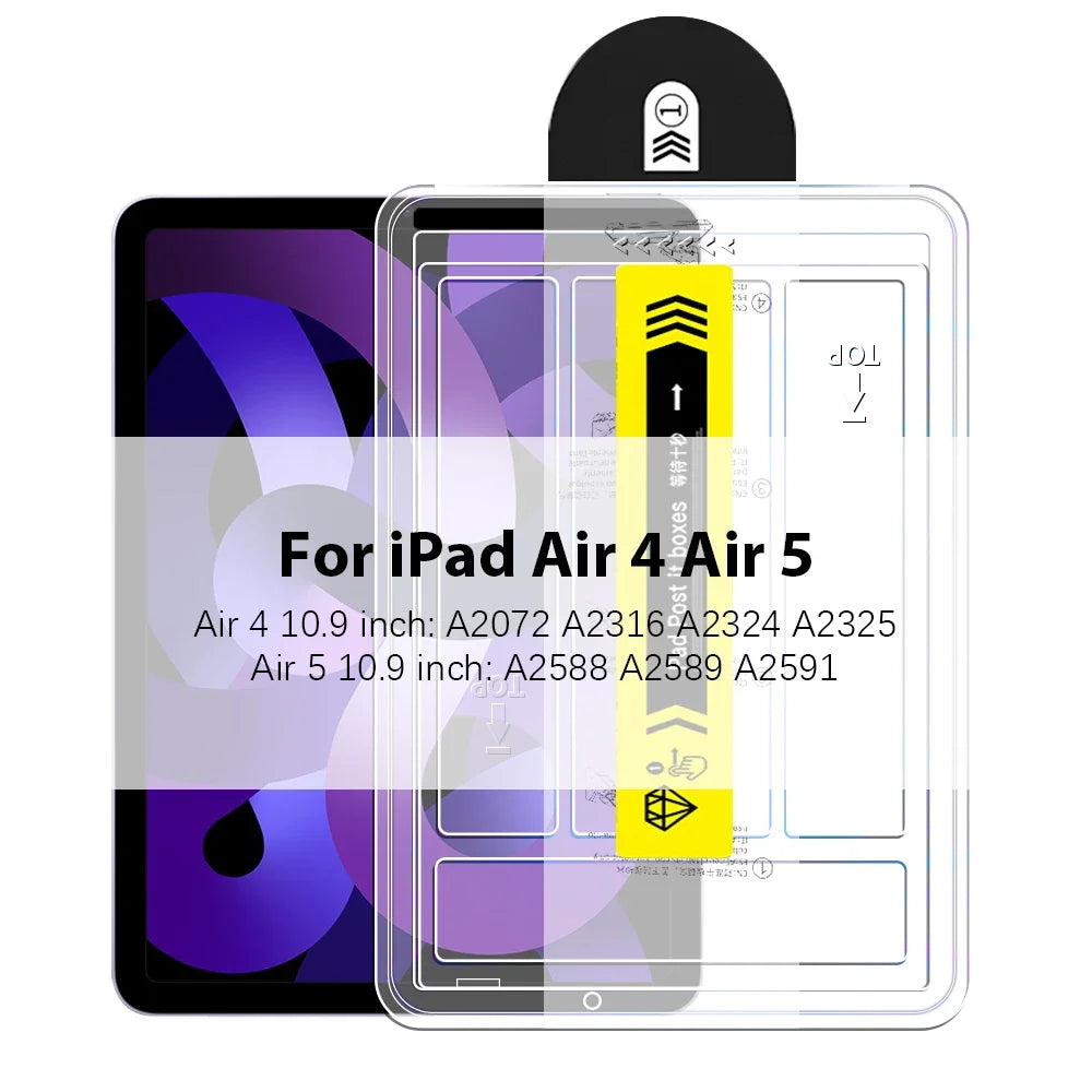 Displayschutzfolie Gehärtetes Glas Für iPad Pro 13 11 M5 M4 12.9 A16 10 9 10. 9. Generation Air 5 4 3 M3 M2 Mini 7 6 Zubehör