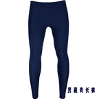 Herren schnell trocknende Sonnencreme rein schwarzer Buchstabe Tauchen und Surfen wasserdichte Damen Caprihose Nylon Hot Spring Badehose