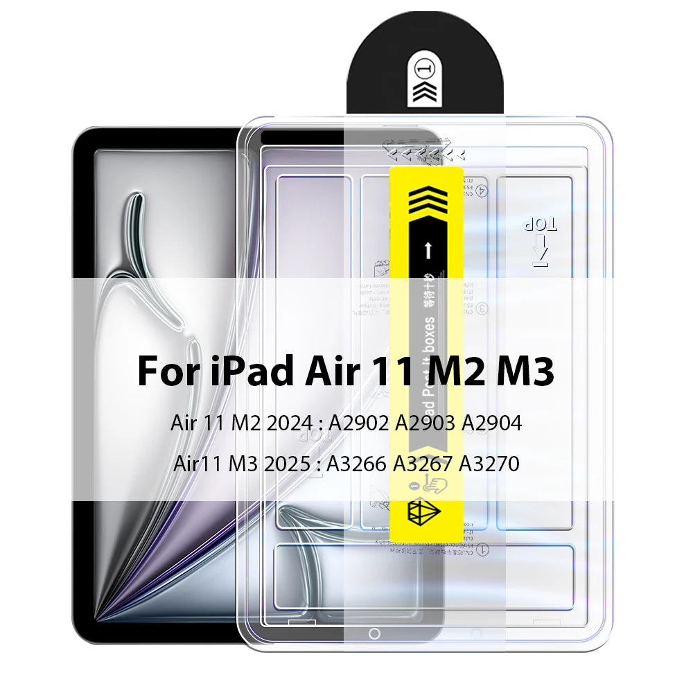 Displayschutzfolie Gehärtetes Glas Für iPad Pro 13 11 M5 M4 12.9 A16 10 9 10. 9. Generation Air 5 4 3 M3 M2 Mini 7 6 Zubehör