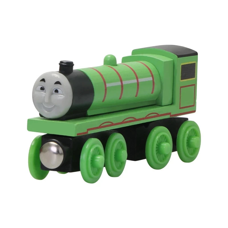 Thomas und seine Freunde Holzzüge Thomas Edward Percy Gordon Henry Molly Modellspielzeug Magnetische Schienenzüge für Jungen Kinder Geschenke