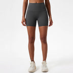 Hearuisavy Damen Yoga Shorts Sommer Soft Buttock Lift Gym Leggings High Waist Sport Shorts Damen Running Workout Shorts Female