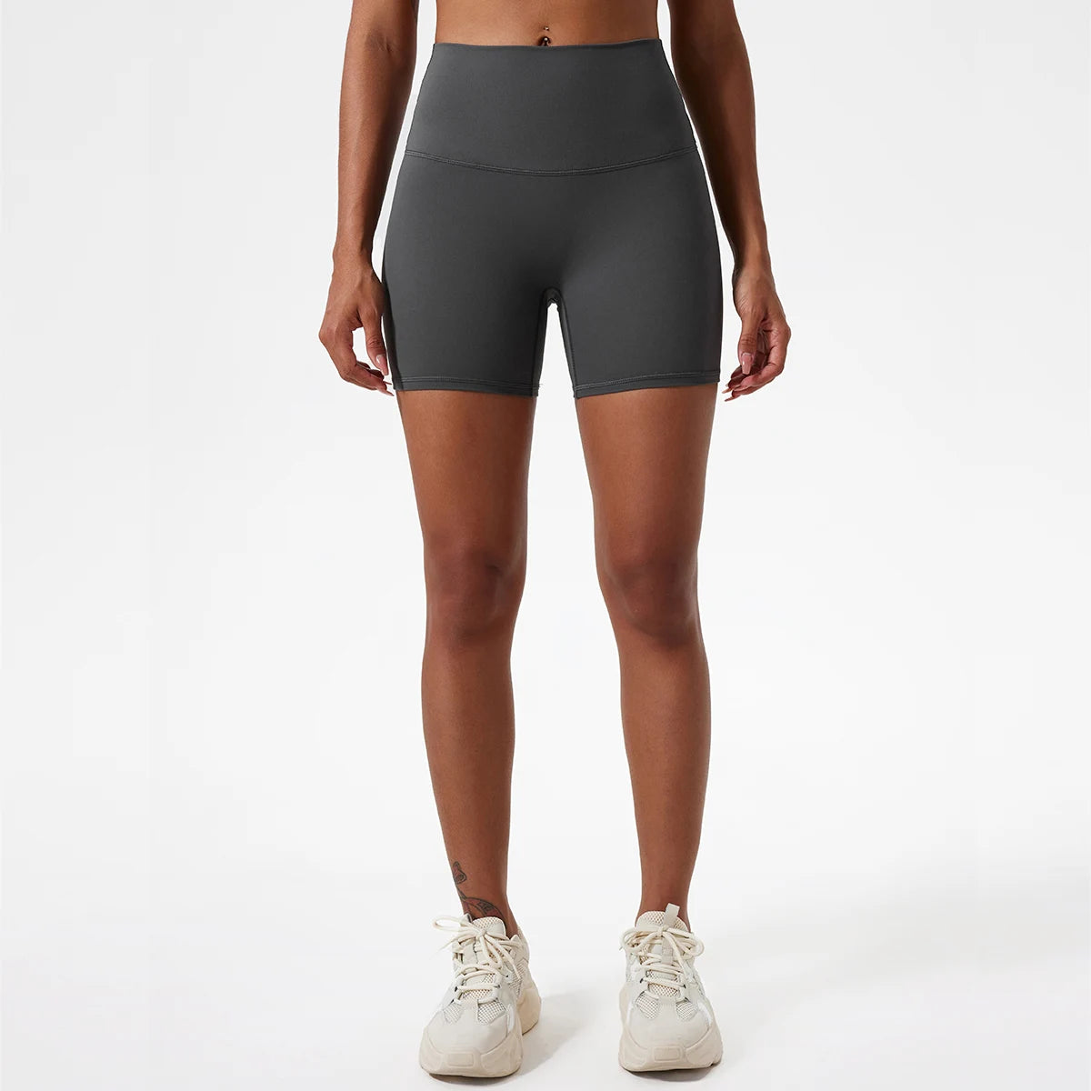 Hearuisavy Damen Yoga Shorts Sommer Soft Buttock Lift Gym Leggings High Waist Sport Shorts Damen Running Workout Shorts Female