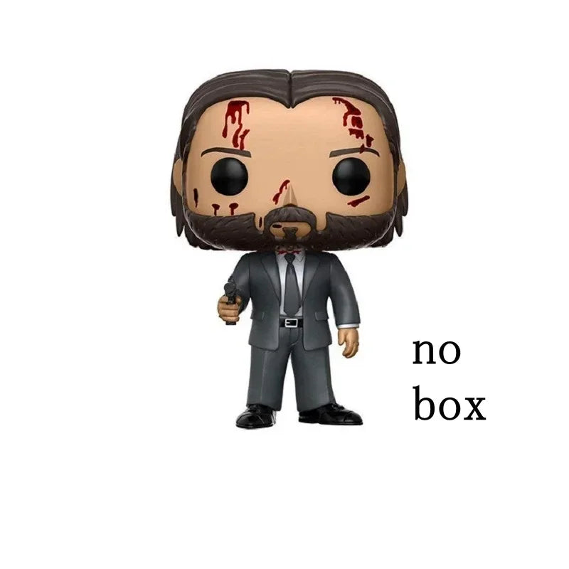 Funko POP JOHN WICK 387# 580# Vinyl-Actionfiguren Sammlermodell für Kinder 10 cm mit Box Weihnachtsgeschenke Spielzeug