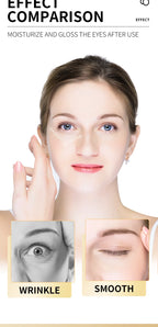 SADOER Retinol-Augencreme reduziert Augenringe und Falten, spendet Feuchtigkeit und strafft die Augenpartie, koreanisches Augenpflegeprodukt