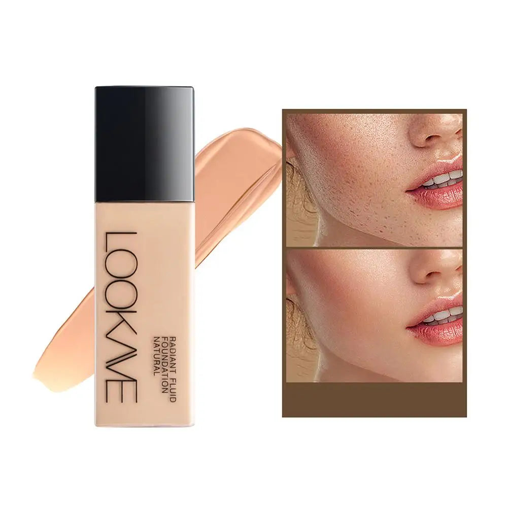 1 Stück flüssige Foundation, langanhaltend, volle Deckkraft, mattierende Creme, CC Foundation Make-up Concealer, natürliche flüssige Basis, feuchtigkeitsspendend