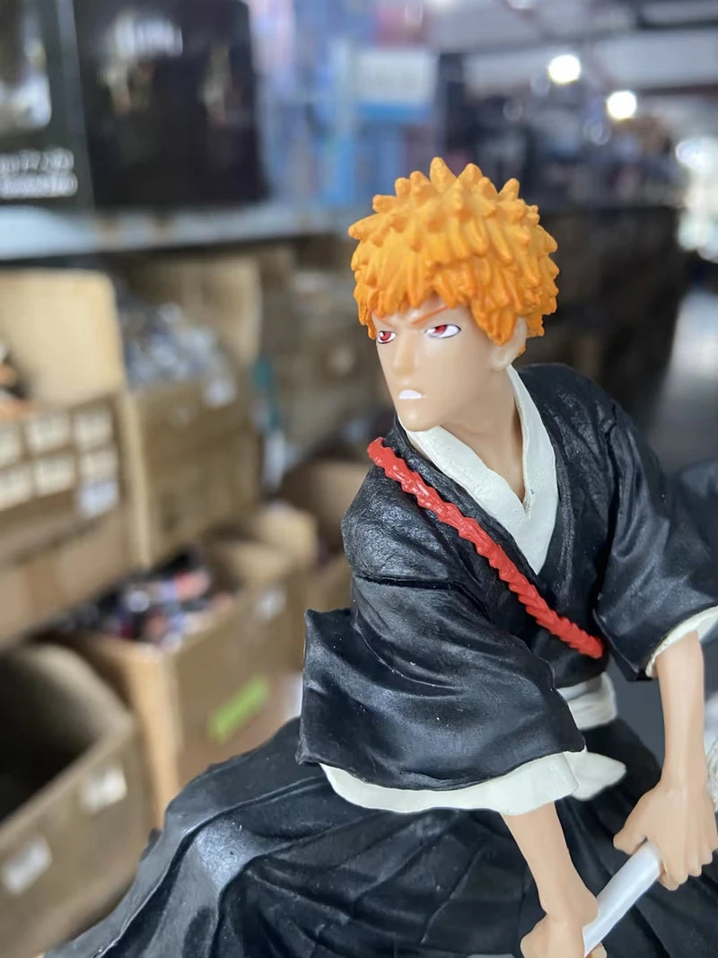 18,5 cm Anime BLEACH Kuchiki Rukia Actionfigur Sammlermodell Spielzeug Japanische Puppen Desktop Dekorationen PVC Stehfiguren