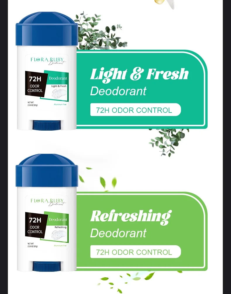 72h Langzeit Deodorant Herren, Aluminiumfrei Frischer Duft, Pure Sport für Fitnessstudio & Training, Achselgeruchsentfernung, Keine Flecken