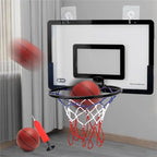 Indoor Kinder Sicherheit und Spaß Spiele Kinder Heim Sport Basketball Set Wandhalterung Nicht perforierter Basketballrahmen