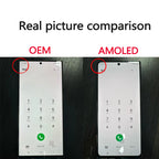 6,8 Zoll Super AMOLED für Samsung Galaxy S23 Ultra S918 LCD-Display Touchscreen Digitizer Baugruppe unterstützt Fingerabdruck und S-Pen