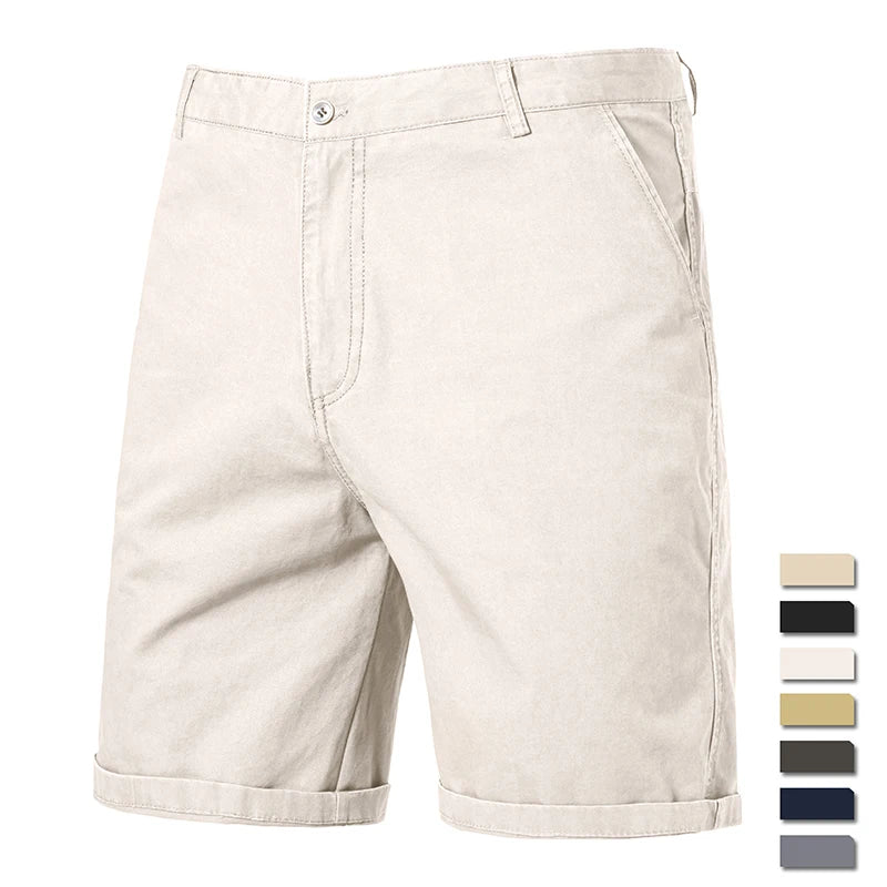 Herren Golfshorts Freizeithose Leichte schnelltrocknende lässige Arbeitsshorts Flat Front Wandershorts mit 4 Taschen