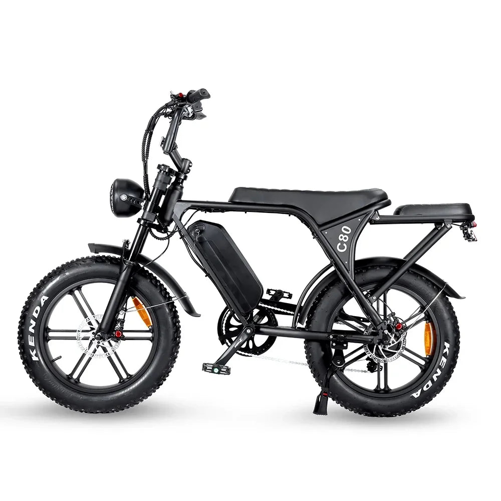 Hochwertiges Elektromotorrad, 750-W-Motor, 48-V-15-Ah-Akku, kann als Transportmittel und Offroad-E-Bike verwendet werden