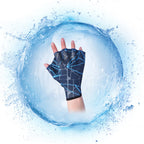 2x Schwimm-Handflossen Schwimmflossen Finger Schwimmhäute Damen Herren Paddel Wassersport Handschuhe fürs Schwimmtraining Schwimmhandschuhe