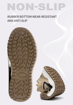 Sicherheitsschuhe Herren S3 mit Stahlkappenstiefel, EU Standard Kevlar Arbeitsschuhe Herren Leichtgewicht, CN39-46 Schutzarbeitsschuhe Damen