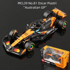 Bburago 1:43 2025 F1 Legierungsauto Modell Formel Racing Die Cast Spielzeug SF25 RB21 W16 MCL39 Red Bull Mercedes Ferrari McLaren
