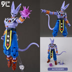 9L3D Gedruckte Dragon Ball Son Goku Vegeta Beerus Frieza Anime Lucky13 Dummy13 Titan13 Actionfiguren Mehrgelenkige Bewegliche Spielzeuge