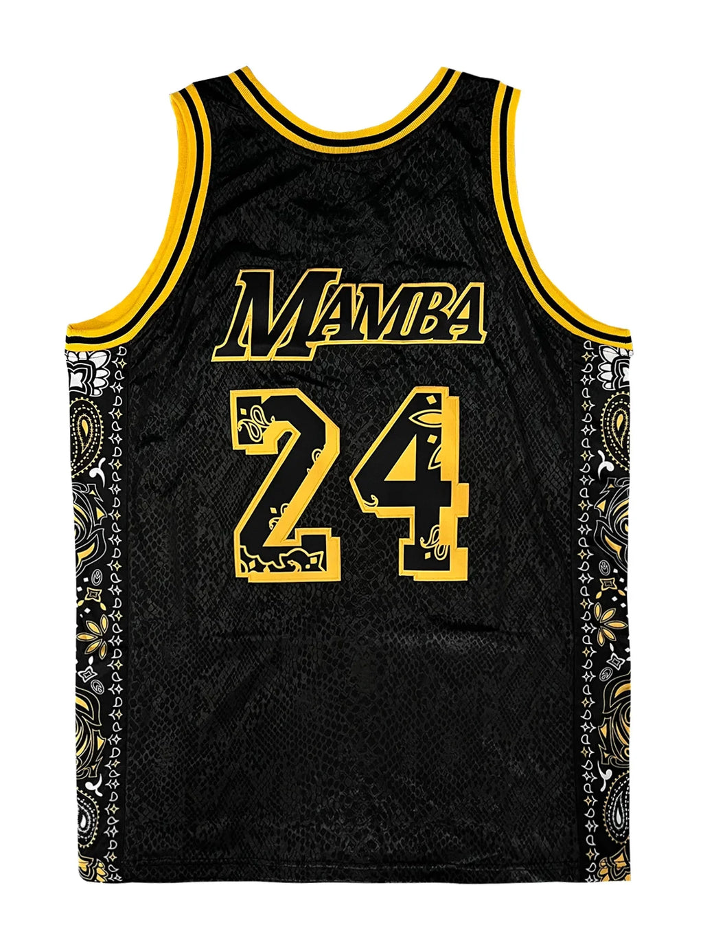 Herren ärmelloses Basketballtrikot, Schlangenhaut-Weste mit gesticktem Schriftzug, locker sitzend, Sportuniform für Herrenbekleidung im Sommer