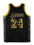 Herren ärmelloses Basketballtrikot, Schlangenhaut-Weste mit gesticktem Schriftzug, locker sitzend, Sportuniform für Herrenbekleidung im Sommer
