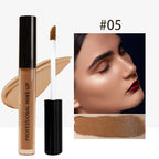 Flüssiger Concealer Matt, hohe Deckkraft, wasserfest, ölkontrollierend, feuchtigkeitsspendend, langanhaltend, professionelles Gesichts-Make-up