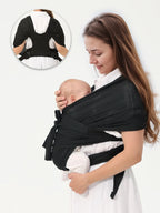 Adjustable Newborn Baby Sling Soft Breathable Air Mesh Carrier Infant Wrap Hipseat Gridding Cloth Wrap for Comfortable Wearing