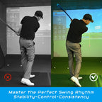 Fortgeschrittenes Golf Speed Rope Fitnesstraining Indoor und Outdoor Schwungübungstool