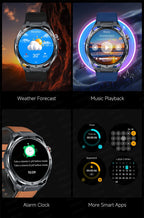 EKG High-End Gesundheits-Smartwatch Herren Blutdruck Lipide Blutsauerstoff Körperanalyse Harnsäure Gesundheitstracker Smartwatch Herren Damen