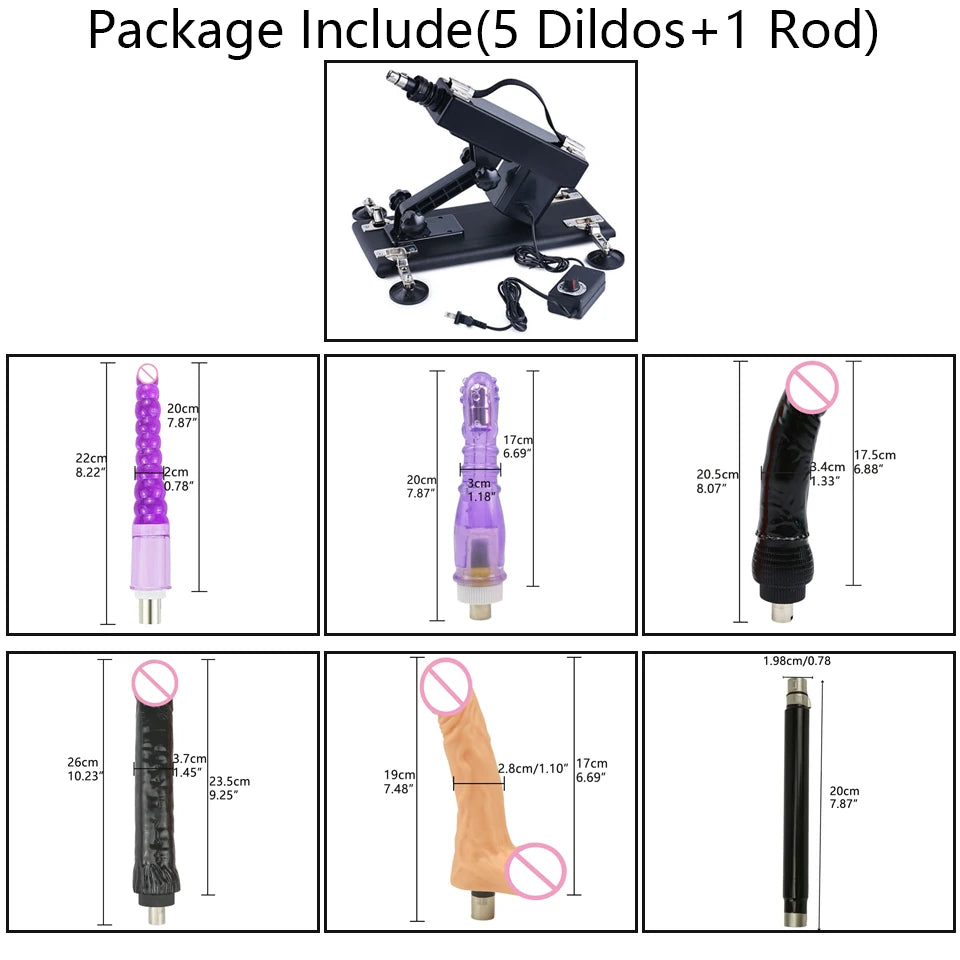ROUGH BEAST Sexmaschine für Frauen und Männer mit Dildoaufsatz, automatische Masturbationsmaschine, 3XLR-Anschluss, Sexspielzeugprodukte
