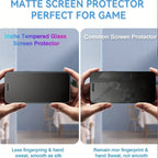 3-5-teiliges Set aus matter Displayschutzfolie aus gehärtetem Glas für iPhone 17, 16e, 16, 15, 14, 13, 12, 11 Pro Max, XS, XR, Sichtschutz, mattiert, Blendschutz
