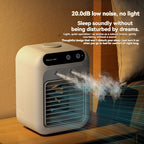 Kabelloser Klimaanlagen-Mini-Ventilator, tragbarer Luftkühler, 500 ml Eiswassersprühbefeuchter für den Heimgebrauch, Klimaanlagen-Nebelventilator, USB