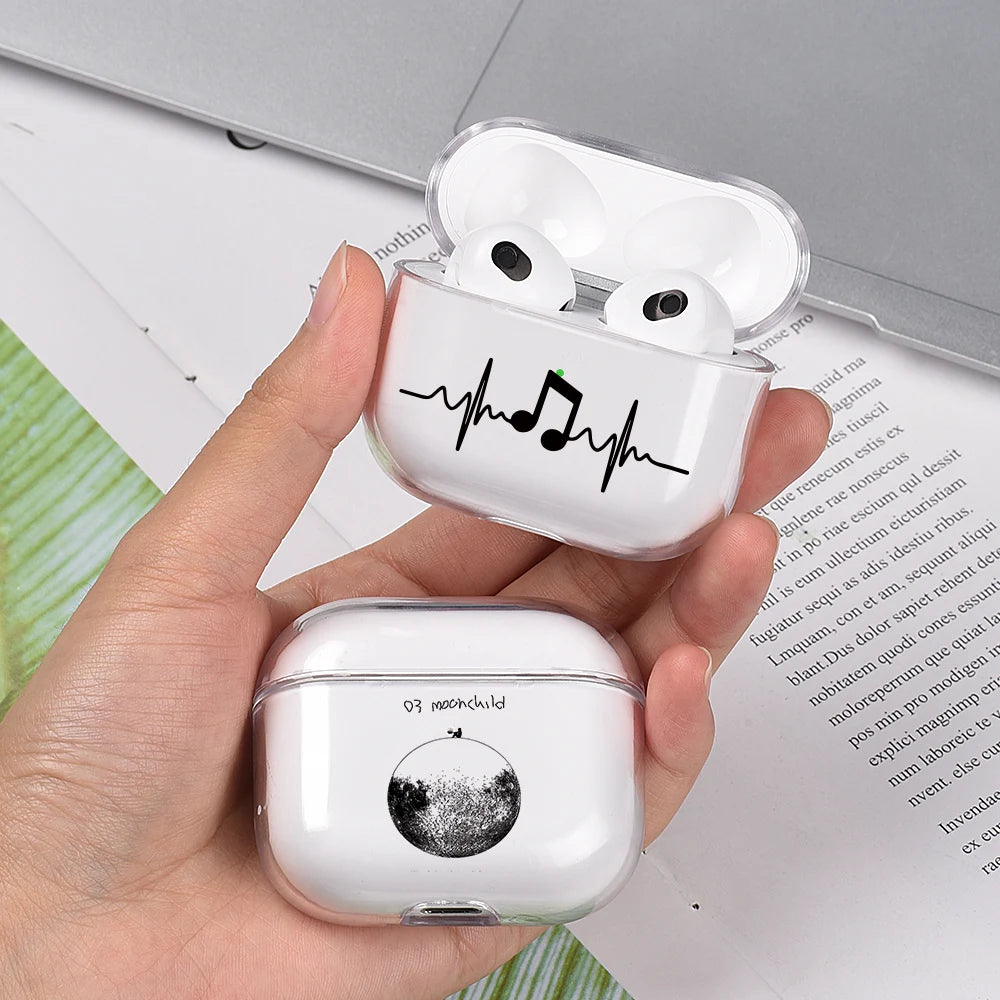 Hard Plastic Case for AirPods Pro 2 USB C Case for airpods 3 2 1 Case Transparent Cover for airpod pro 3 funda Air Pods 3 Coque Zweitbild